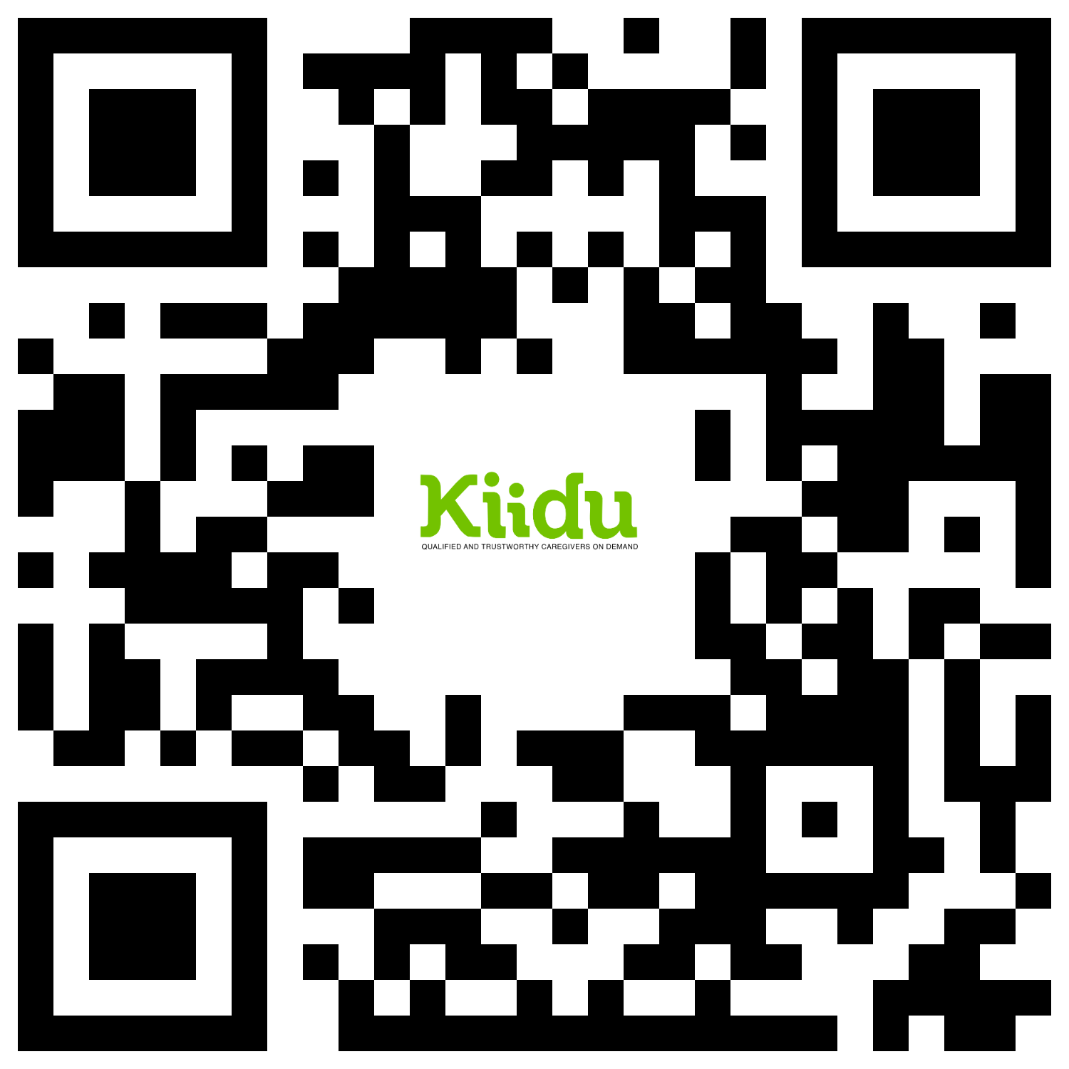 Kiidu LINE QR Code